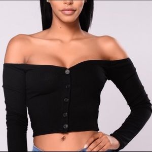 Fashion Nova black long sleeve